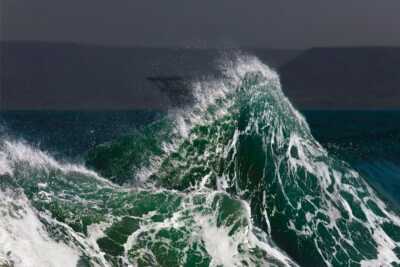 Vagues sur le Pacifique