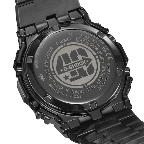G-Shock arrière de la montre