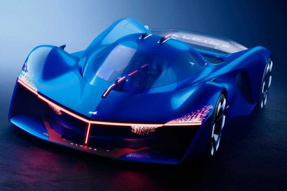 voiture Alpine Alpenglow