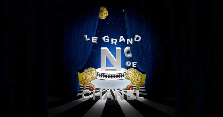 Le Grand Numéro de Chanel avec rideau de scène