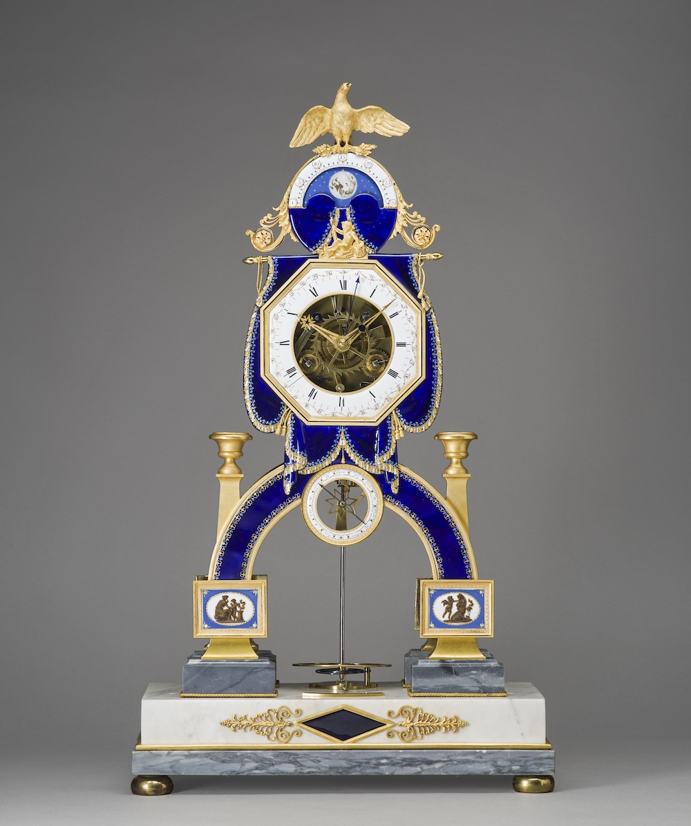 Toulouse musée horloge bleue