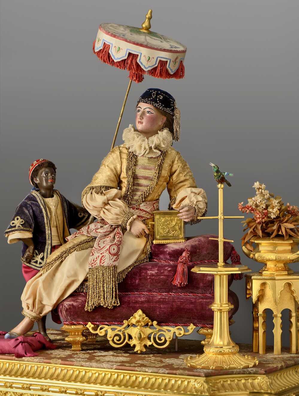 Musée de Toulouse miniature dorée