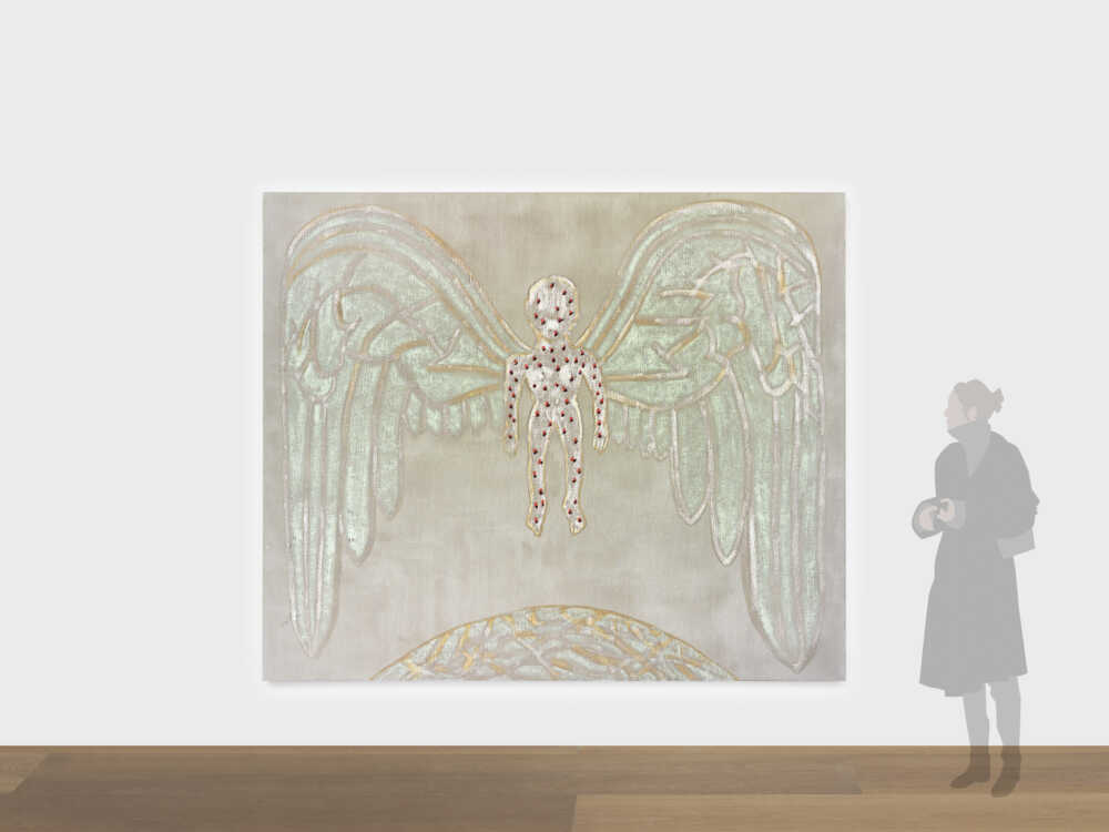 Wings of Desire (2022) de Francesco Clemente ©Francesco Clemente Crédits : LGDR et Château La Coste