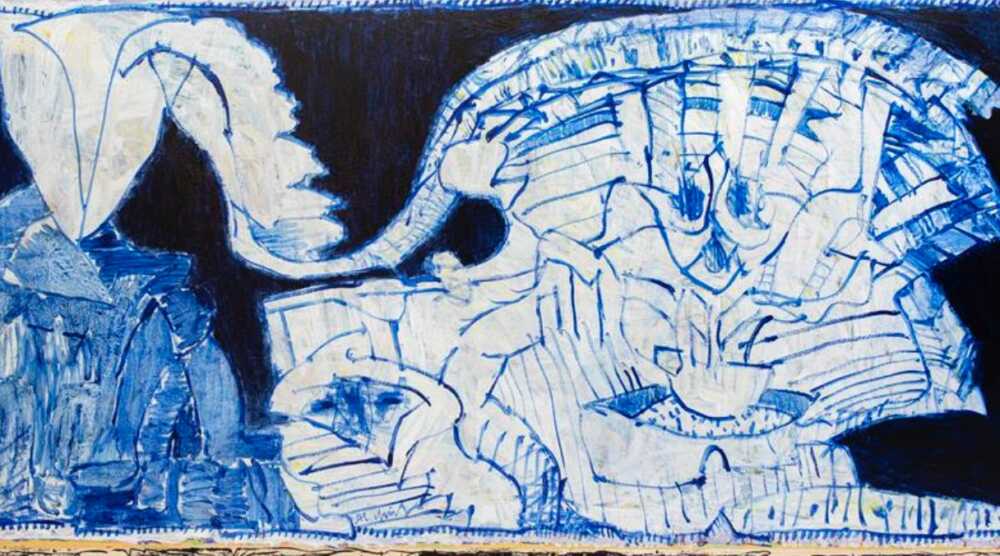 Œuvre exposée à la Galerie Lelong & Co.