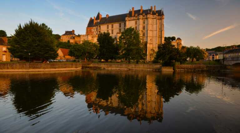 Château de Châteaudun paysage