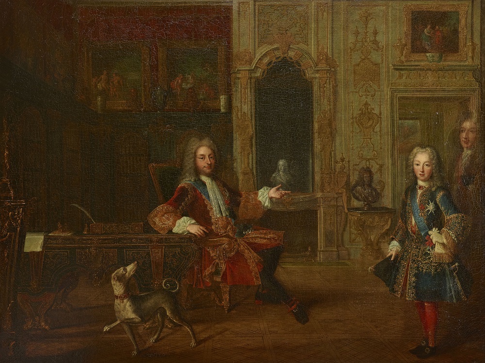 La régence Philippe d'Orléans et son fils