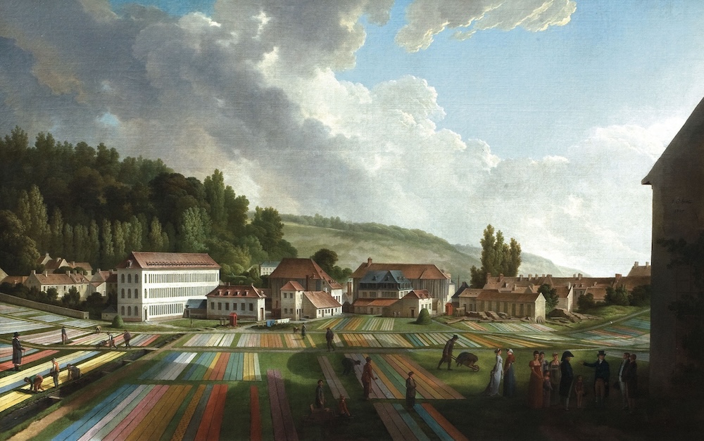 toile de jour manufacture de Jouy en 1807