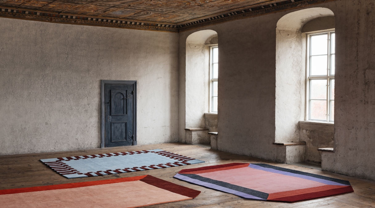 Layered, les tapis qui associent l’art, la mode et la décoration intérieure