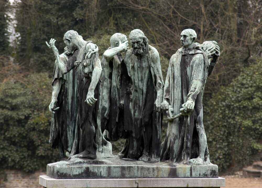 Rodin "Les Bourgeois de Calais"