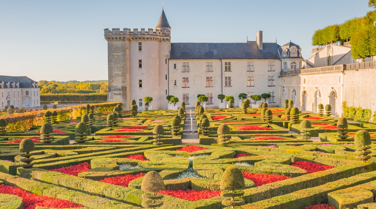 Rêves de jardins au Château de Villandry, en Val de Loire