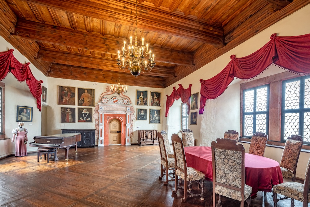 saxe château rochsburg salle à manger