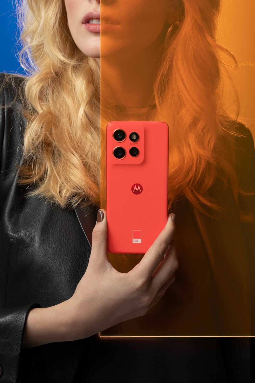 edge50 neo smartphone orange