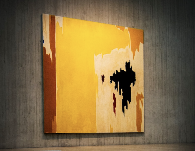 musées américains tableau clyfford