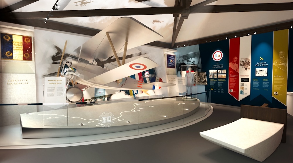 Lafayette : salle avion