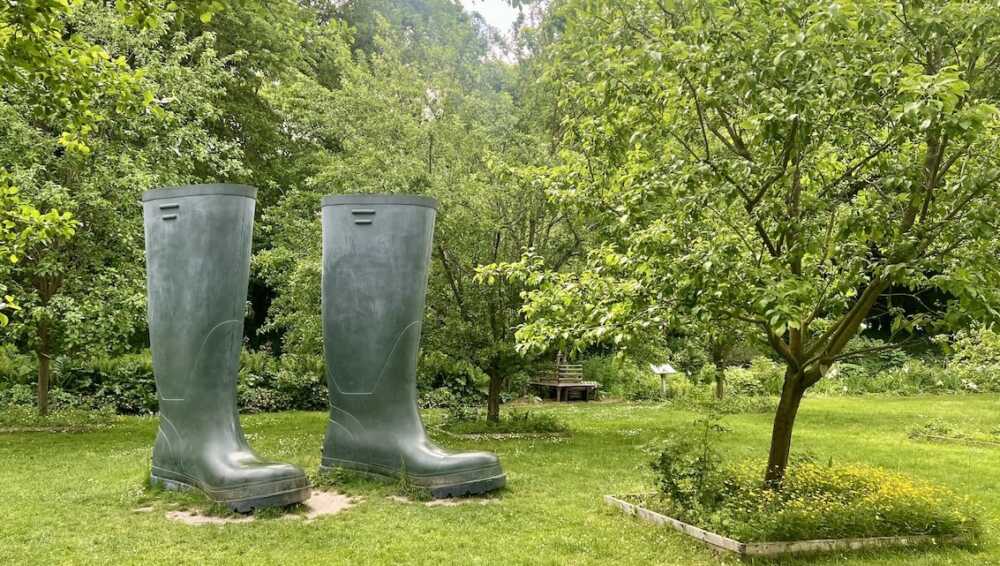 Chateau du Rivau bottes