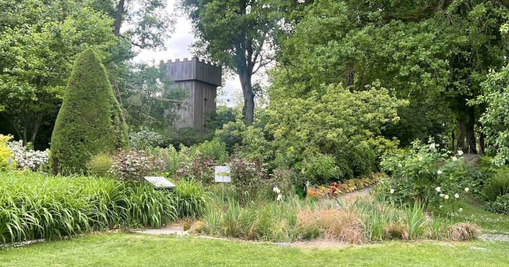 château du Rideau parc