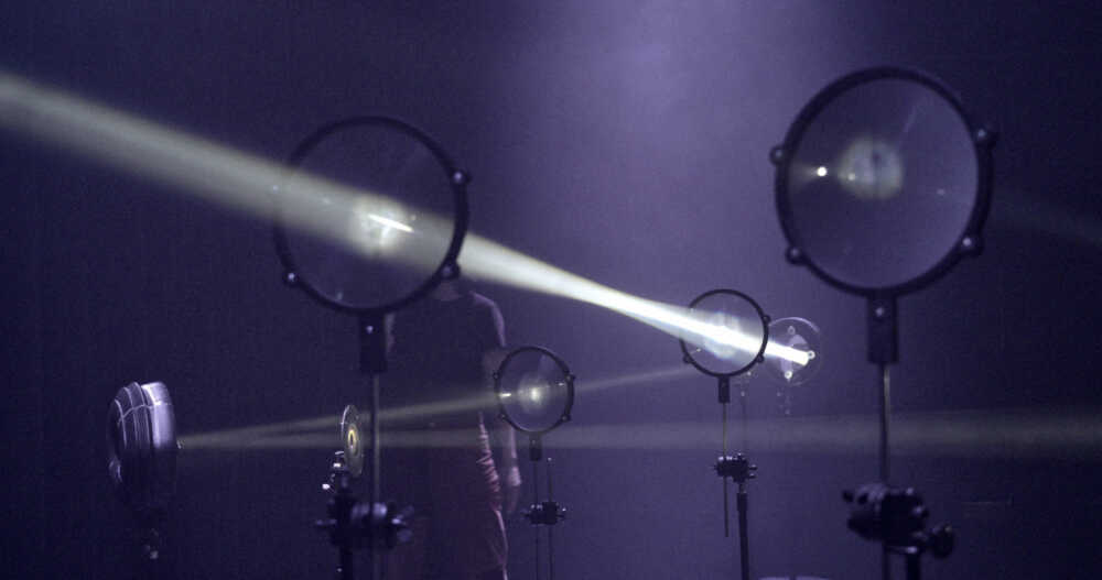 Centquatre-Paris projecteurs