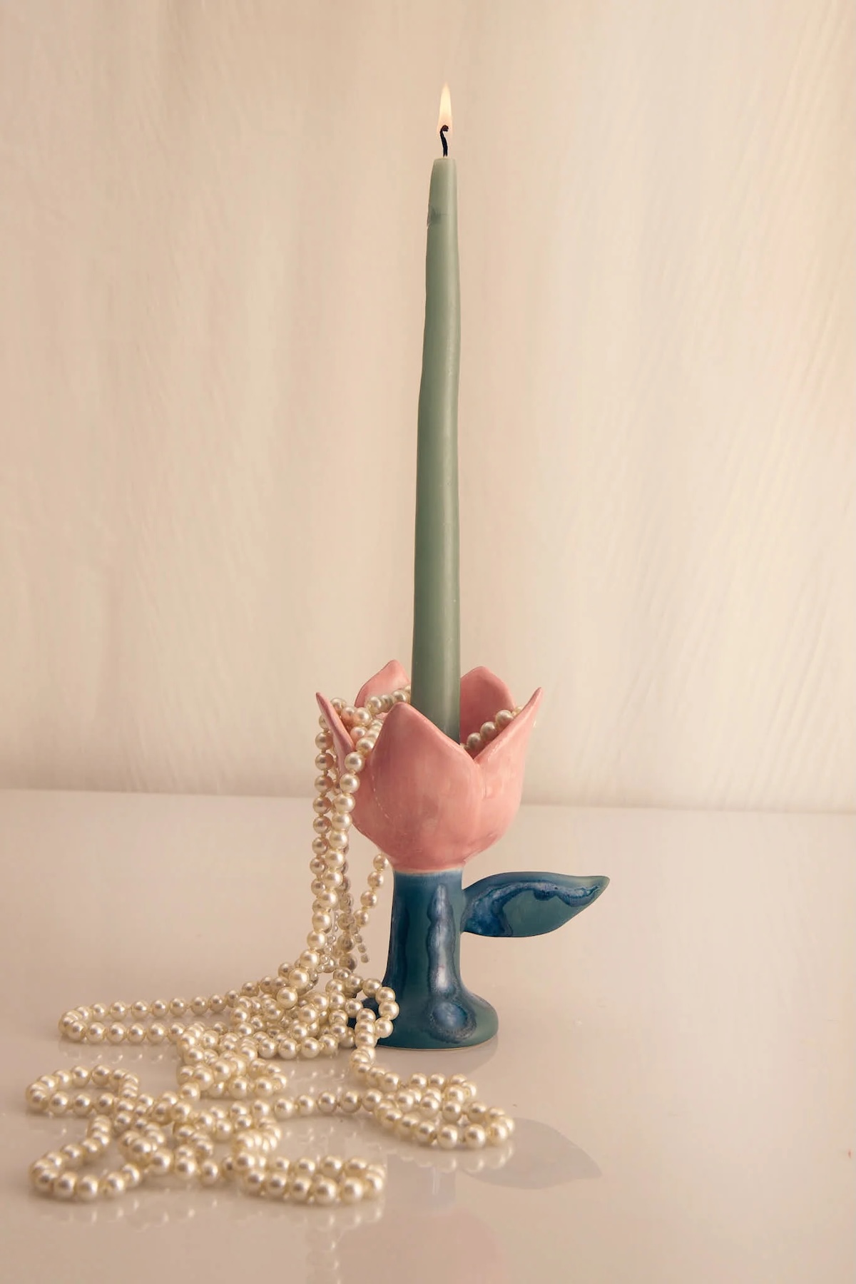 bougeoir Catarina Rose