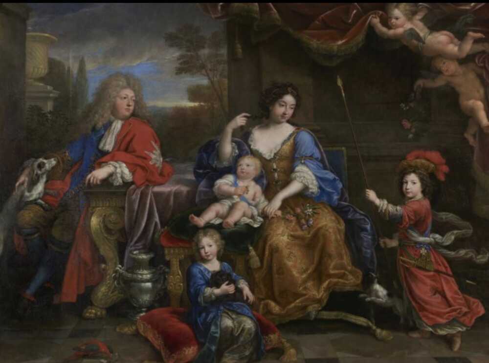 Grand Dauphin en famille