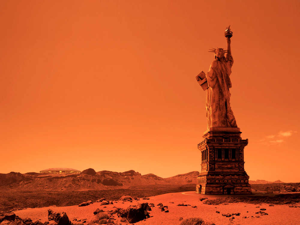 Marseille statue de la liberté