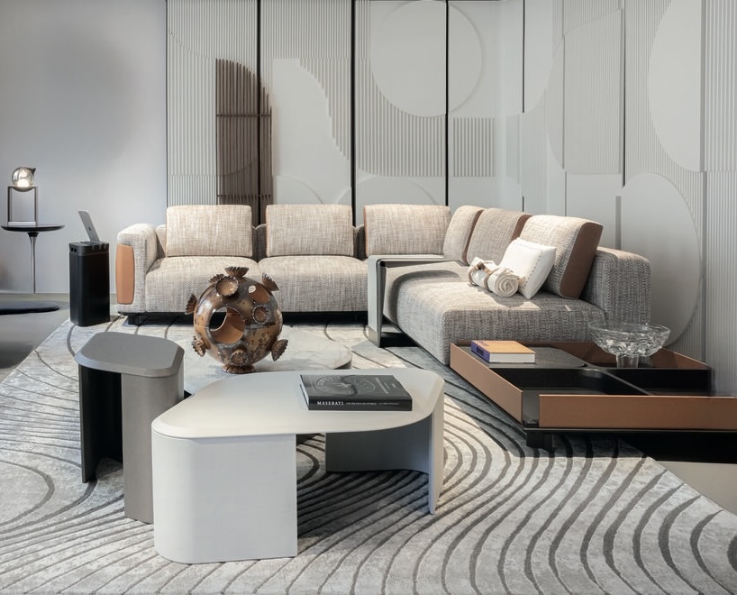 Giorgetti x Maserati canapé modulaire Nereide