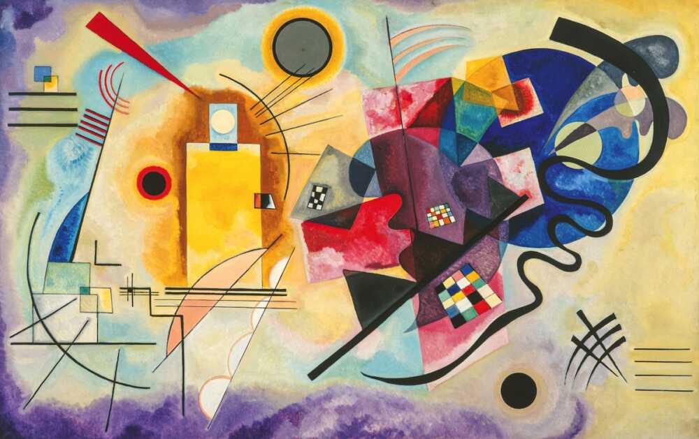 Kandinsky toile abstraite