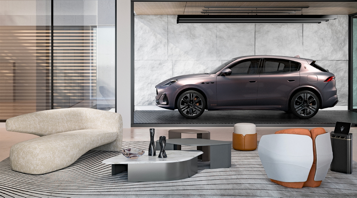 Giorgetti x Maserati : la grande classe italienne enfin à Paris