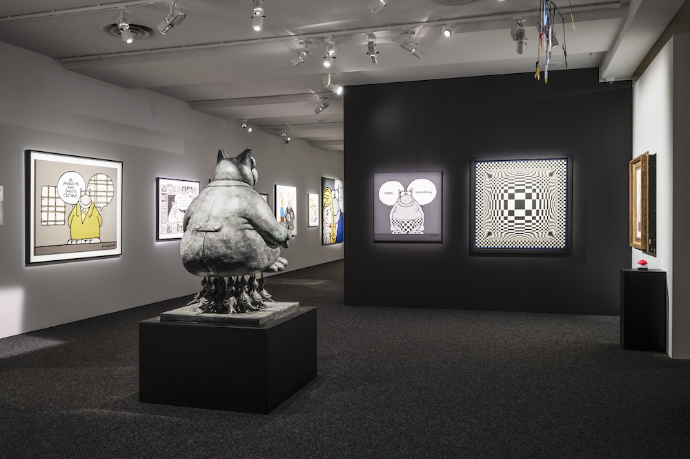 Le Chat : salle d'exposition