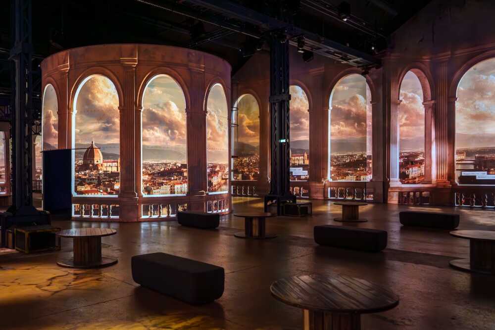 Atelier des Lumières palais italiens