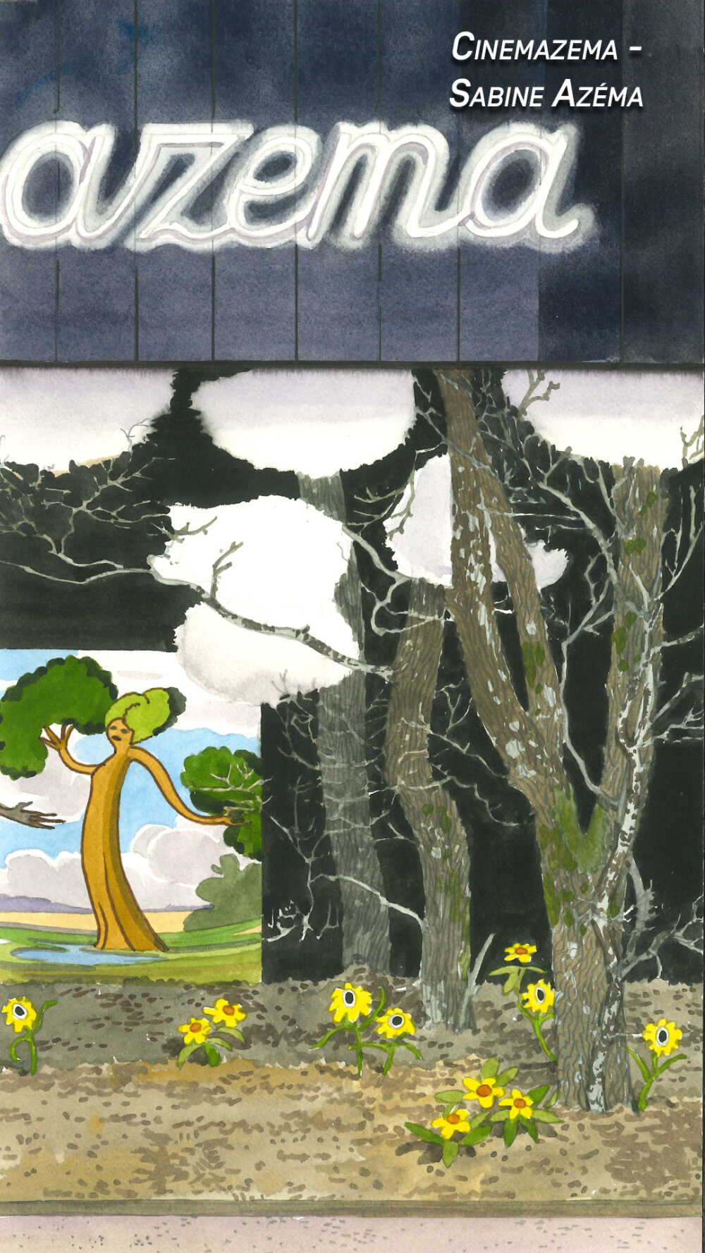 Festival International des Jardins affiche cinéazema