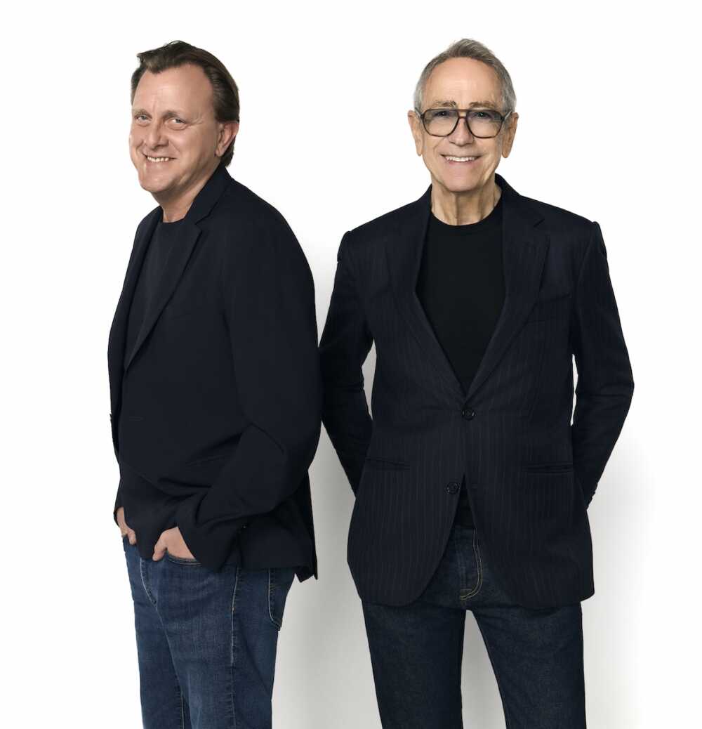 Claude François Junior et Alain Chamfort