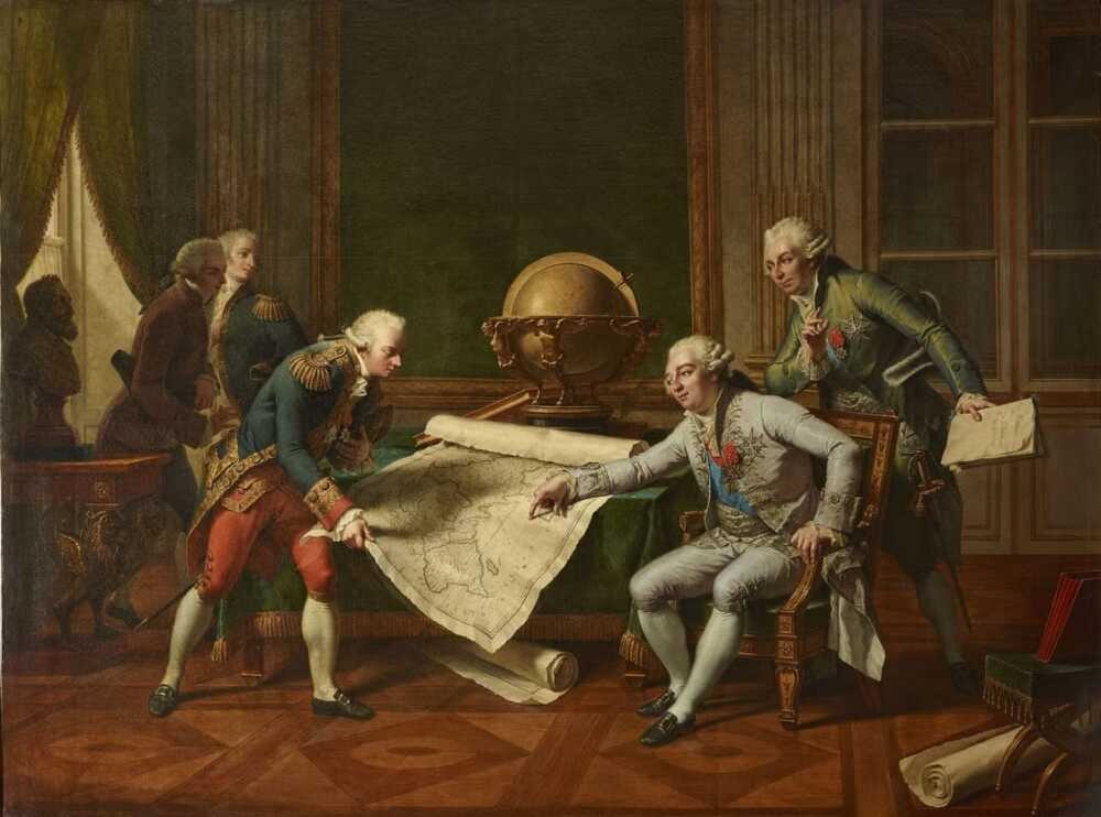 Versailles Louis XVI et Lapérouse