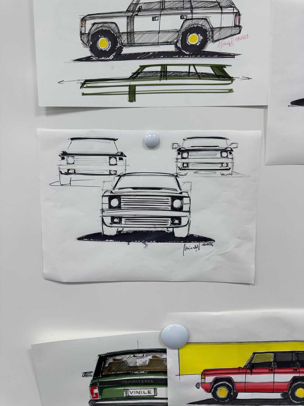Range Rover Classic croquis