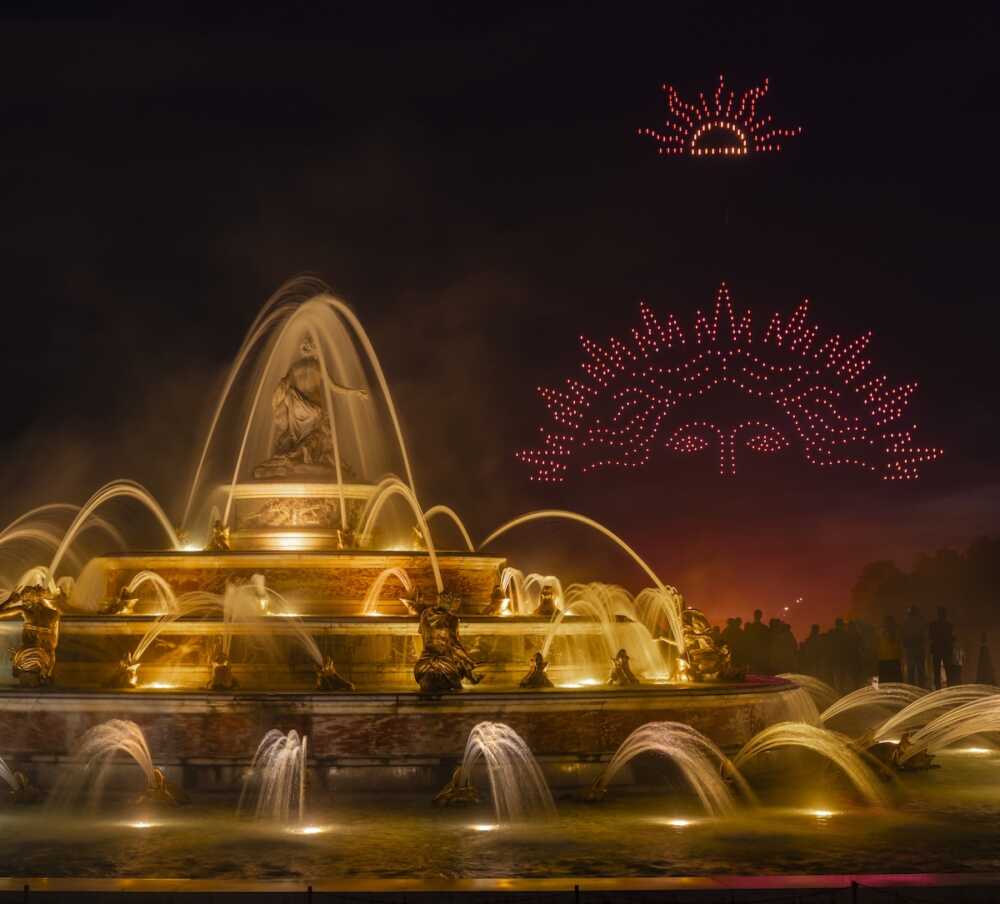 Grandes Eaux Nocturnes spectacle drones