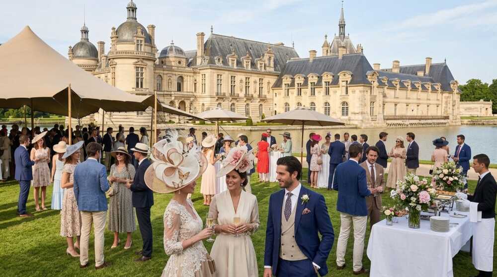 Domaine de Chantilly garden party