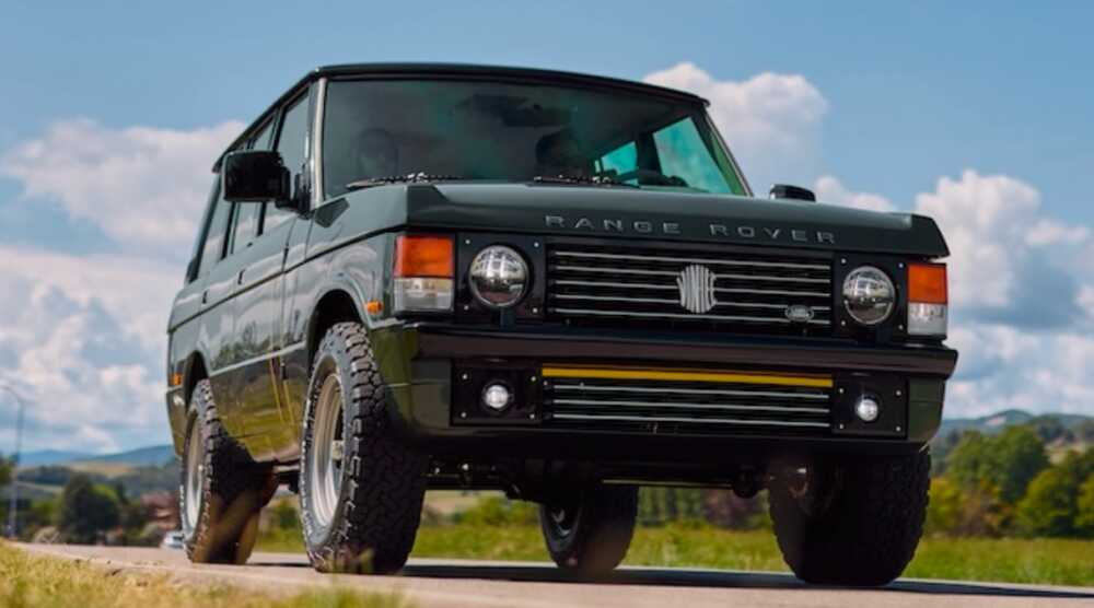 Range Rover Classic modèle personnalisé