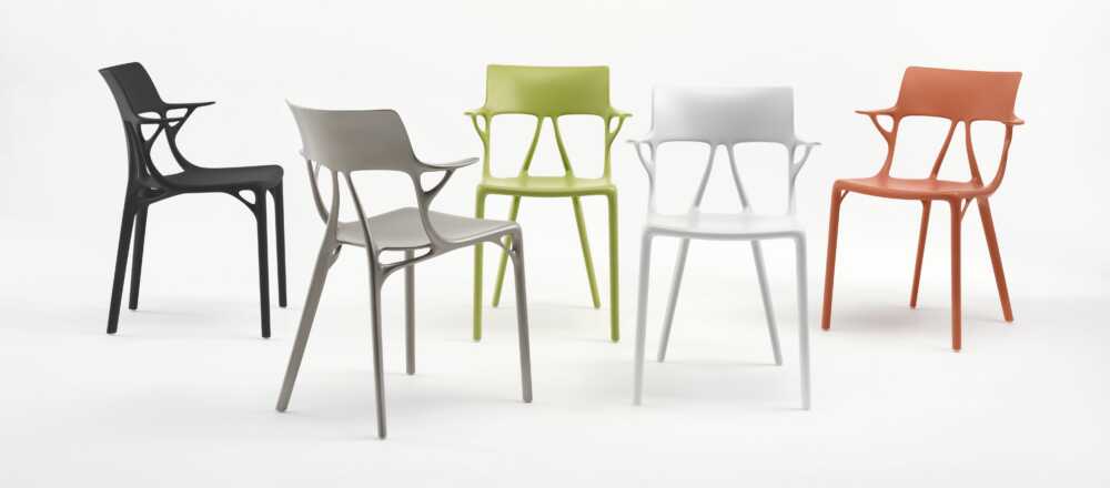 Kartell chaises A.I.