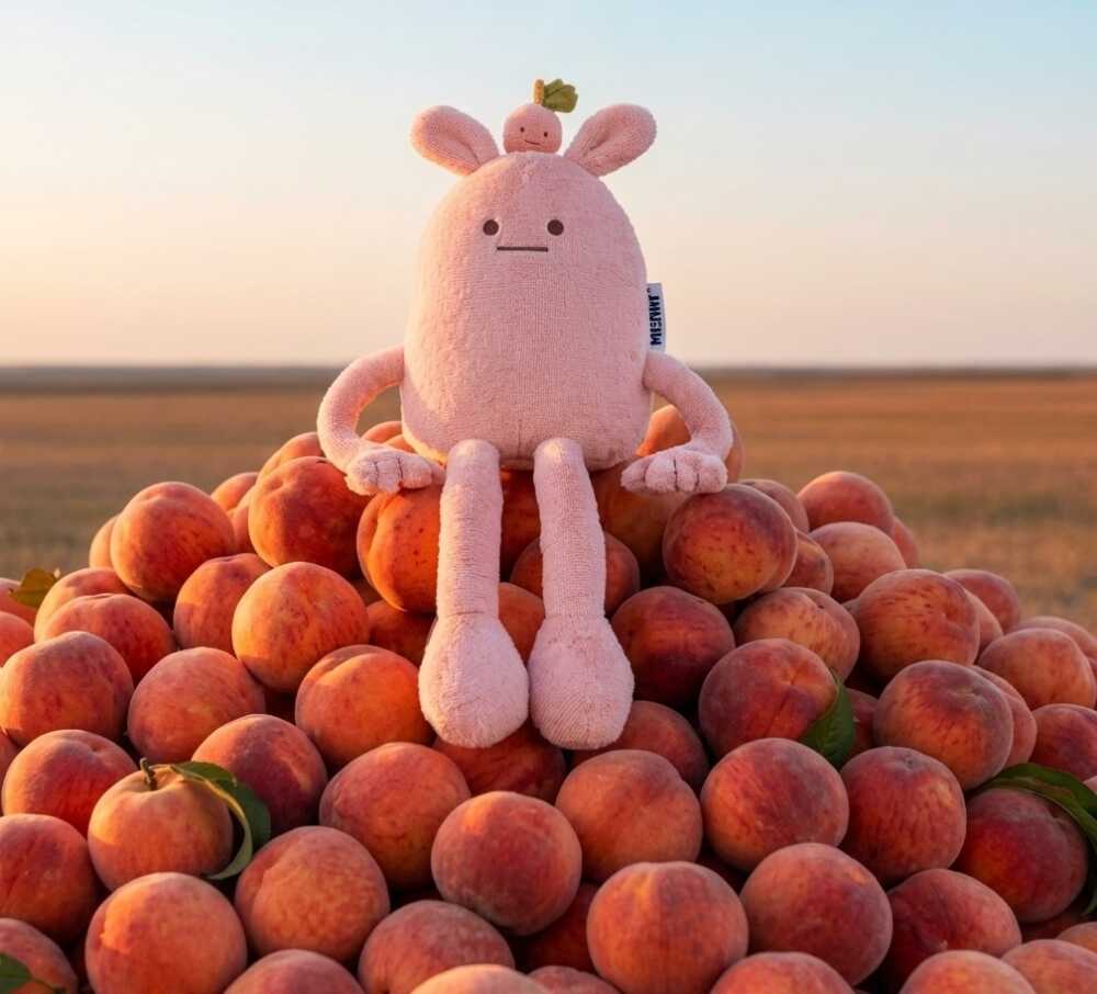 peluches pêches