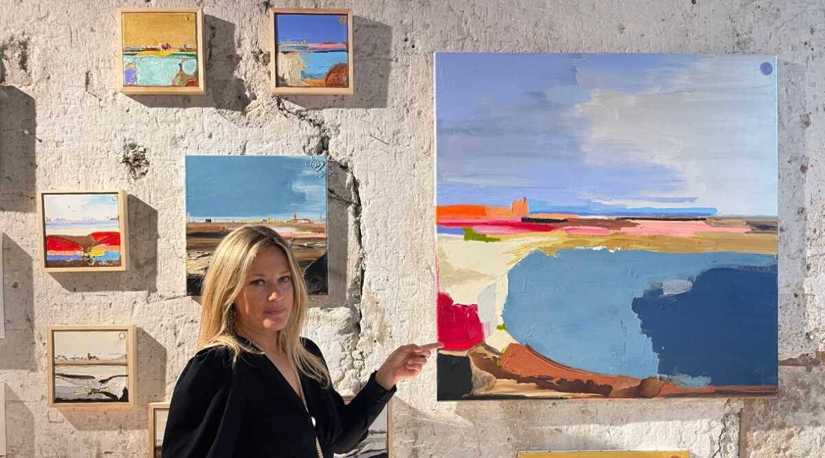 Horizons imaginés et paysages imagés, l&rsquo;univers de Caroline Faindt